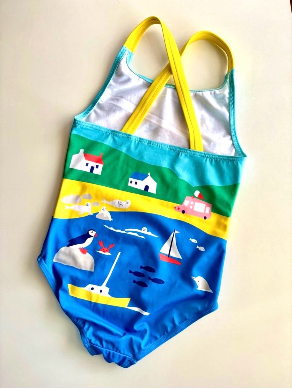 Mini Boden Seaside One‑Piece Swimsuit — 4–5Y / 110 cm - Picture 2 of 13